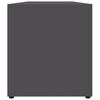 vidaXL Meuble TV Gris 120x34x37 cm Bois d&rsquo;ing&eacute;nierie
