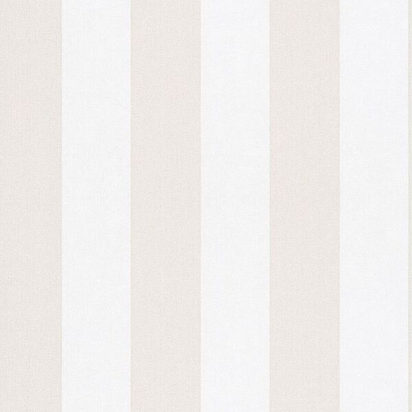 Noordwand Papier peint Topchic Stripes Beige et blanc