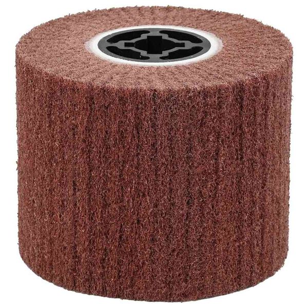 vidaXL Rouleaux de ponçage 3 pcs Marron 12 x 12 x 10 cm