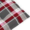 vidaXL Chaises inclinables de jardin et coussins lot de 4 Teck solide