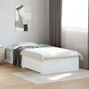 vidaXL Cadre de lit avec tiroirs sans matelas blanc 75x190 cm
