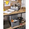 Curver Bo&icirc;te de rangement Unibox L 30 L Gris