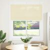 vidaXL Store pliss&eacute; cr&egrave;me 115x150cm largeur du tissu 114,4cm polyester