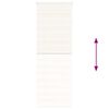 vidaXL Store z&egrave;bre beige marbr&eacute; largeur du tissu 65,9 cm polyester