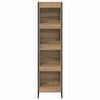 vidaXL Biblioth&egrave;que Ch&ecirc;ne artisan 80 x 30 x 155 cm Bois d'ing&eacute;nierie