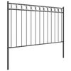 vidaXL &Eacute;l&eacute;ment de cl&ocirc;ture Assen Gris 170 x 200 cm Acier