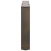 vidaXL Pieds de table basse en forme de V, 2 pi&egrave;ces, acier naturel, 60 x (30-31,3) cm
