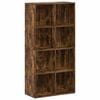 vidaXL Biblioth&egrave;que/Buffet Ch&ecirc;ne fum&eacute; 66x30x130 cm Bois d'ing&eacute;nierie