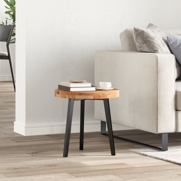 vidaXL Dessus de table rond &Oslash;40x4 cm bois massif d'acacia