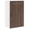 vidaXL Meuble mural PORTO Ch&ecirc;ne brun 50 x 31 x 80 cm Bois d'ing&eacute;nierie