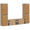 vidaXL Ensemble meuble TV 6 pcs Ch&ecirc;ne artisanal Bois d'ing&eacute;nierie
