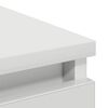vidaXL Buffet blanc 37,5x35x76 cm bois d'ing&eacute;nierie