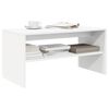 vidaXL Meuble TV Blanc 80 x 40 x 40 cm Agglom&eacute;r&eacute;
