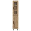 vidaXL Haut Armoire Ch&ecirc;ne artisanal 34,5 x 34 x 180 cm