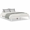 vidaXL Cadre de lit extra long sans matelas 160x210 cm bois massif pin