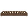 vidaXL Cadre de lit sans matelas ch&ecirc;ne marron 120x190 cm