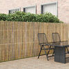 vidaXL Cl&ocirc;ture en bambou Naturel 600 x 150 cm Bambou