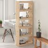 vidaXL Biblioth&egrave;que/S&eacute;parateur de pi&egrave;ce 60x30x167,5 cm pin massif