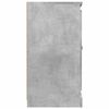 vidaXL Buffet gris b&eacute;ton 70x35,5x67,5 cm bois d'ing&eacute;nierie