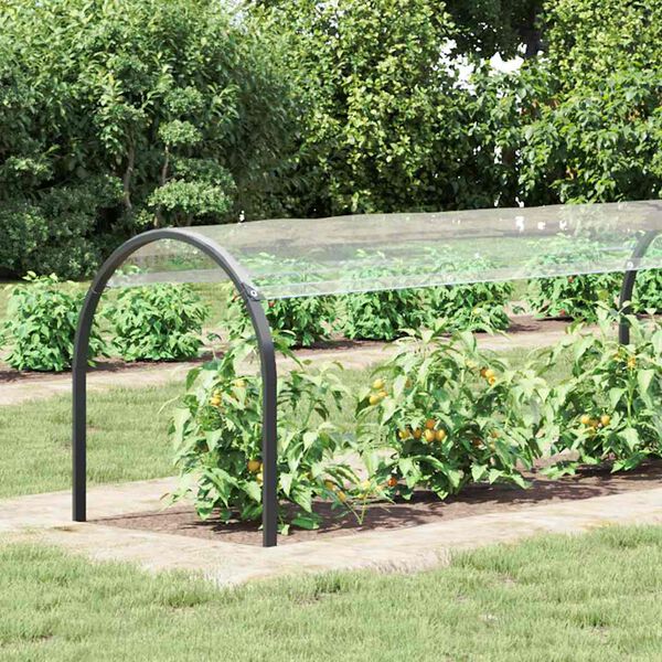 vidaXL Couverture v&eacute;g&eacute;tale avec &oelig;illets 1x8 m PVC