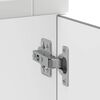 vidaXL Armoire de cuisine Porto blanc bois d'ing&eacute;nierie