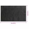 vidaXL Couverture de piscine rectangulaire 600x400 cm PE Noir
