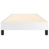 vidaXL Cadre de lit blanc 90x190 cm similicuir