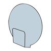 Kleine Wolke Porte-savon Rocco Aluminium