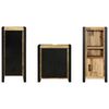 vidaXL Ensemble de mobilier de salle de bain avec tiroir 3 pcs