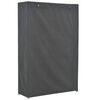 vidaXL Garde-robe Gris 110 x 40 x 170 cm Tissu