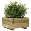 vidaXL Jardini&egrave;re 50x50x26,5 cm bois de pin impr&eacute;gn&eacute;