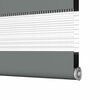 vidaXL Store z&egrave;bre gris fonc&eacute; largeur du tissu 115,9 cm polyester