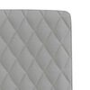 vidaXL Chaises &agrave; manger lot de 6 gris nuage tissu