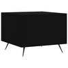 vidaXL Table basse Noir 50x50x40 cm Bois d'ing&eacute;nierie