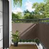 vidaXL &Eacute;cran de balcon Taupe 100 x 700 cm Tissu Oxford