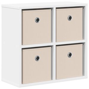 vidaXL Buffet Blanc 49,5 x 22 x 47 cm