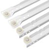 vidaXL Glissi&egrave;re de tiroir 2 pcs Blanc 400 mm Acier