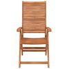 vidaXL Chaises inclinables de jardin lot de 6 bois massif acacia