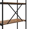 vidaXL &Eacute;tag&egrave;re Bois ancien 80 x 30 x 146 cm Bois d'ing&eacute;nierie