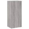 vidaXL Unit&eacute;s murales TV 5 pcs sonoma gris bois d'ing&eacute;nierie