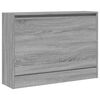 vidaXL Armoire &agrave; chaussures sonoma gris 80x21x57 cm bois d'ing&eacute;nierie