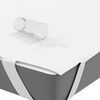vidaXL Prot&egrave;ge-matelas blanc 200x220 cm imperm&eacute;able