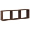 vidaXL Armoire murale 100x16x30 cm ch&ecirc;ne marron bois d'ing&eacute;nierie