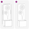 vidaXL &Eacute;cran de confidentialit&eacute; de jardin Fretwork Noir 50 x 140 cm
