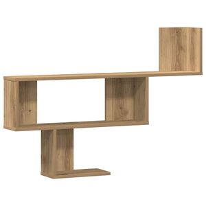 vidaXL &Eacute;tag&egrave;re murale ch&ecirc;ne artisanal 100x15x70 cm bois d'ing&eacute;nierie
