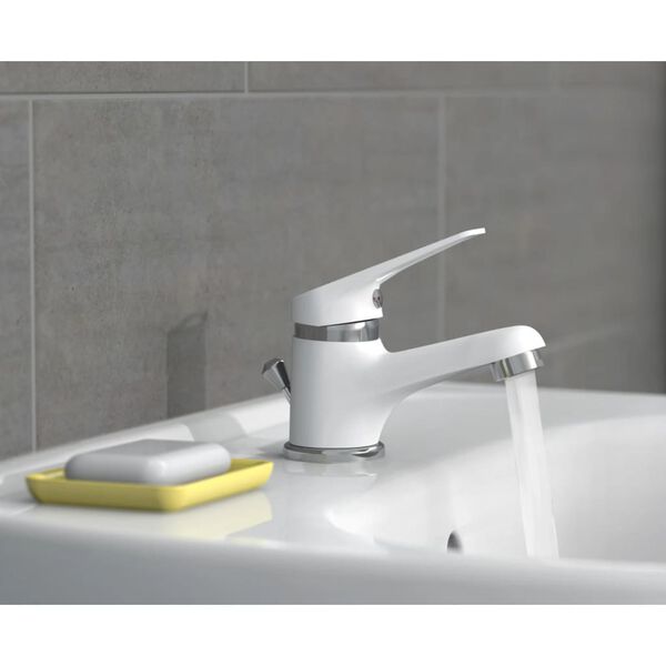 EISL Mitigeur de lavabo SPEED blanc