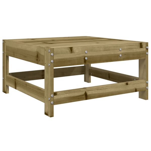 vidaXL Salon de jardin 9 pcs bois de pin impr&eacute;gn&eacute;