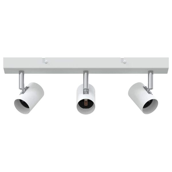 vidaXL Spot de plafond Blanc 38 x 6,5 x 11,5 cm M&eacute;tal