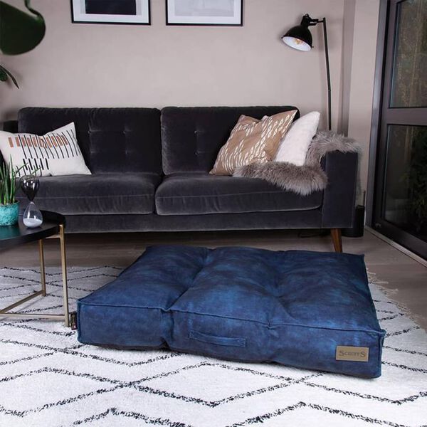 Scruffs & Tramps Matelas pour chien Kensington M 80x60 cm Bleu marine