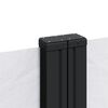 vidaXL Auvent lat&eacute;ral r&eacute;tractable blanc 220x1200 cm